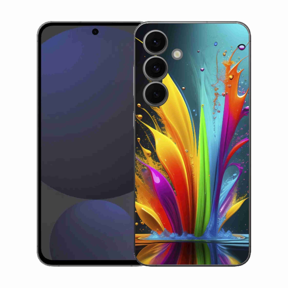 Gelový kryt mmCase na Samsung Galaxy S25 FE - abstraktní motiv 1