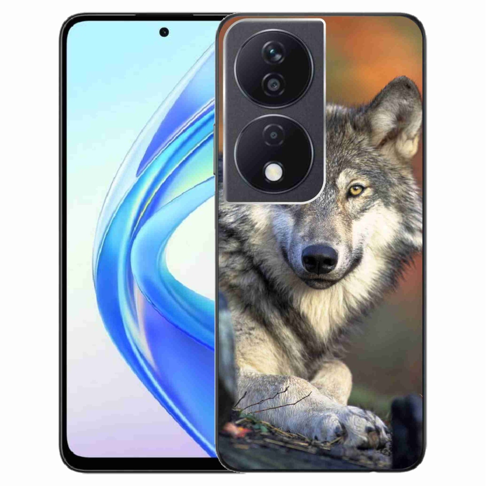 Gelový obal mmCase na Honor X7b/Honor 90 Smart - vlk