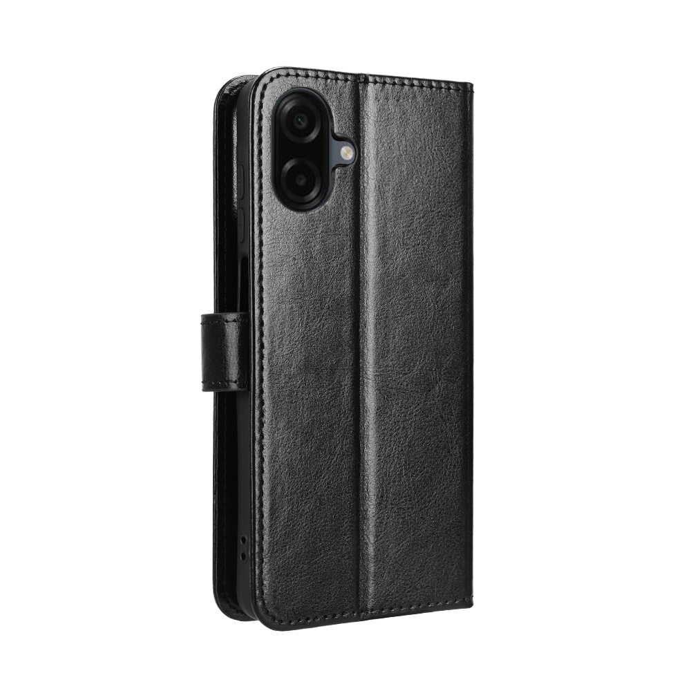 Crazy knížkové pouzdro na Samsung Galaxy A07 4G - černé