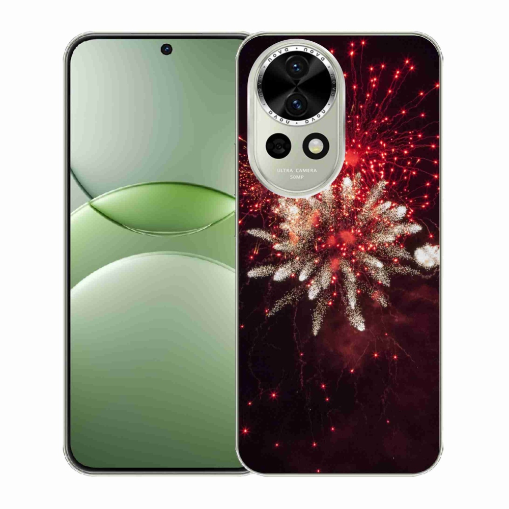 Gelový kryt mmCase na Huawei Nova 13 5G - ohňostroj