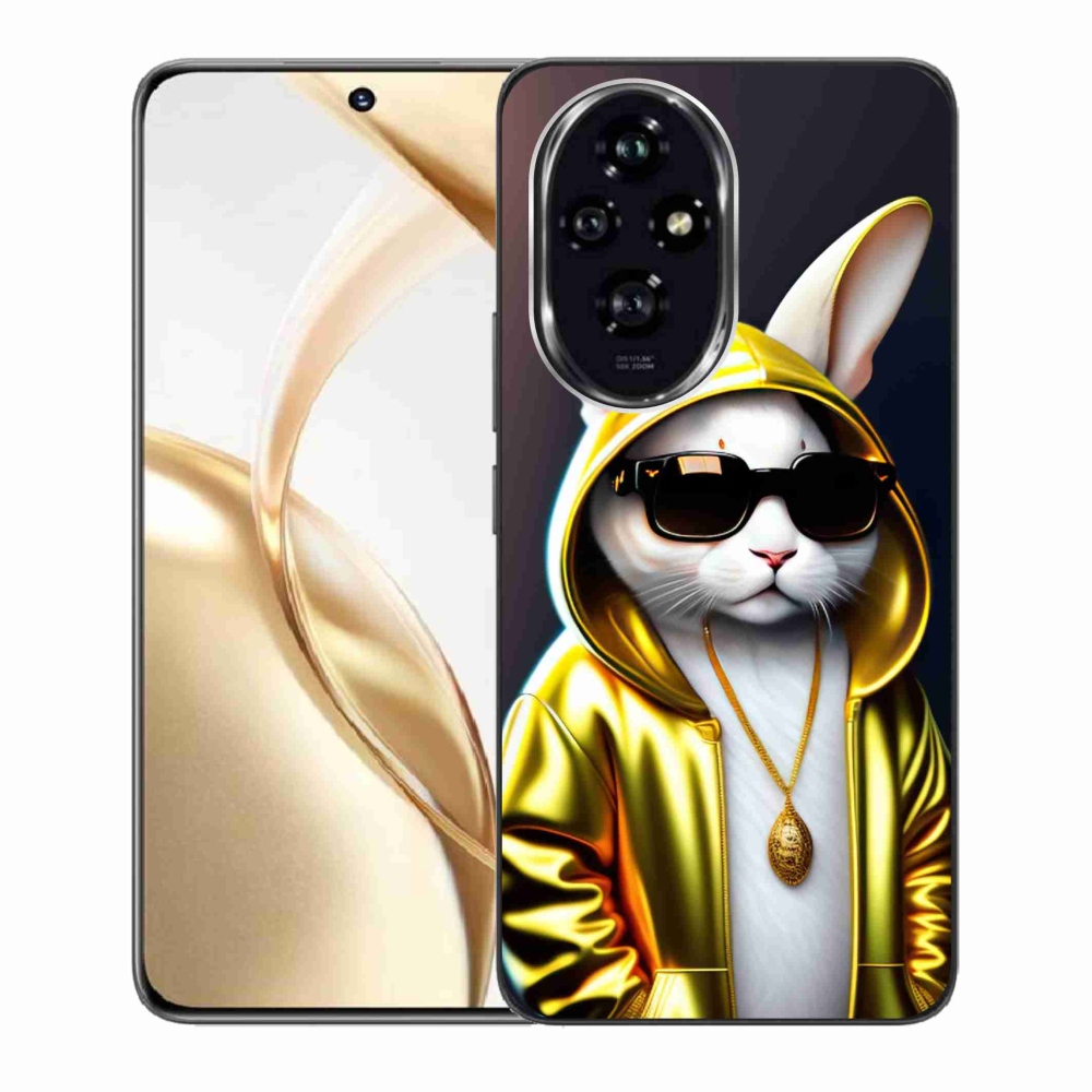 Gelový kryt mmCase na Honor 200 5G - kočka boss