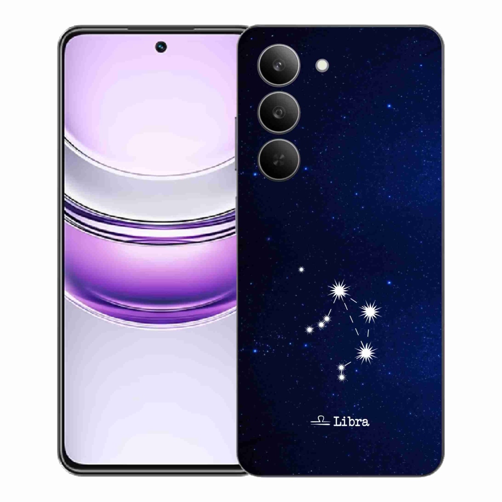 Gelový kryt mmCase na Realme 14x 5G - souhvězdí Váhy