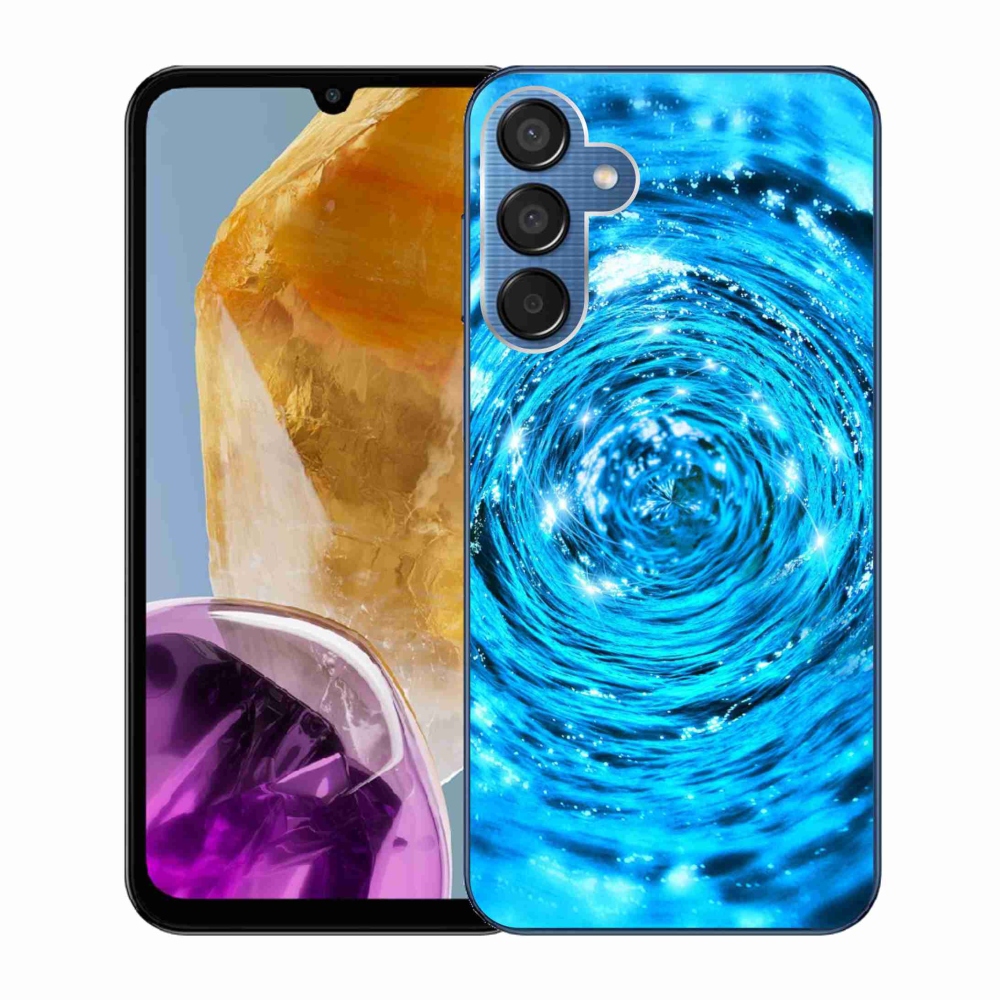 Gelový kryt mmCase na Samsung Galaxy M15 5G - vodní vír