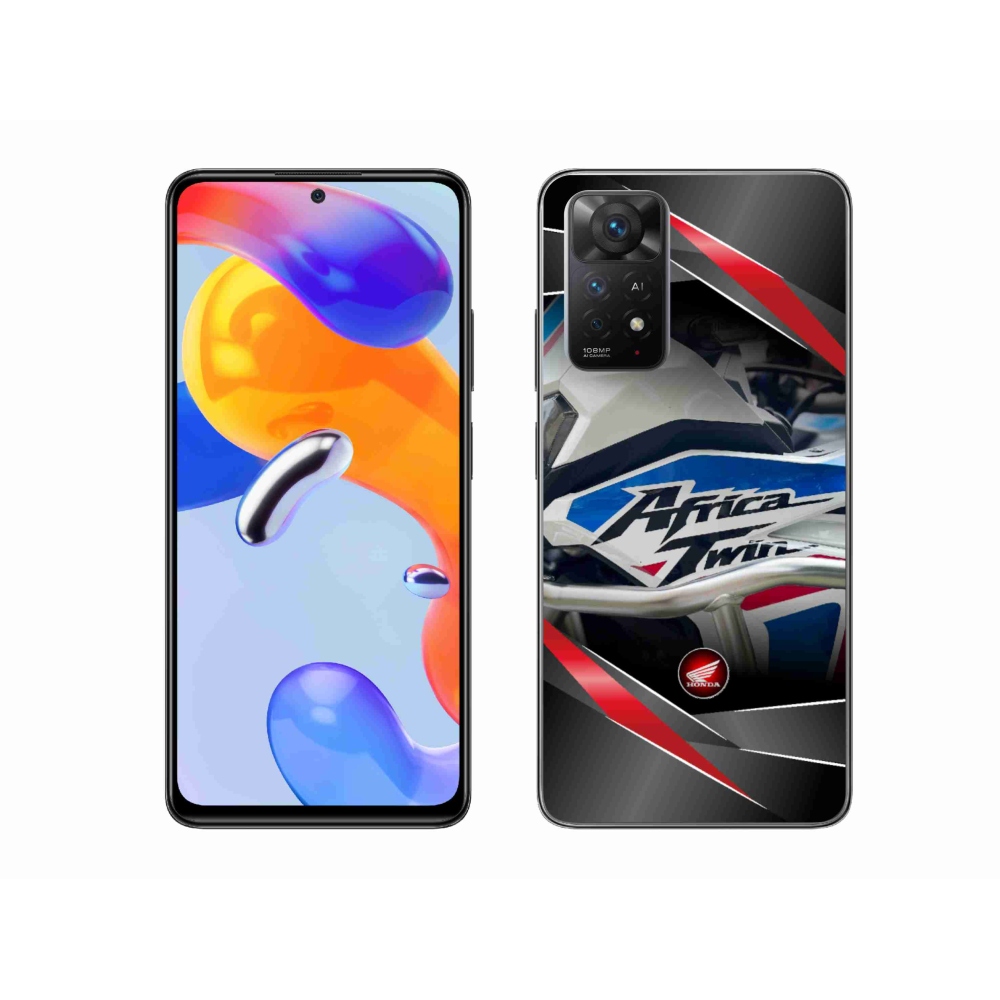 Gelový kryt mmCase na Xiaomi Redmi Note 11 Pro 4G/5G - motorka honda