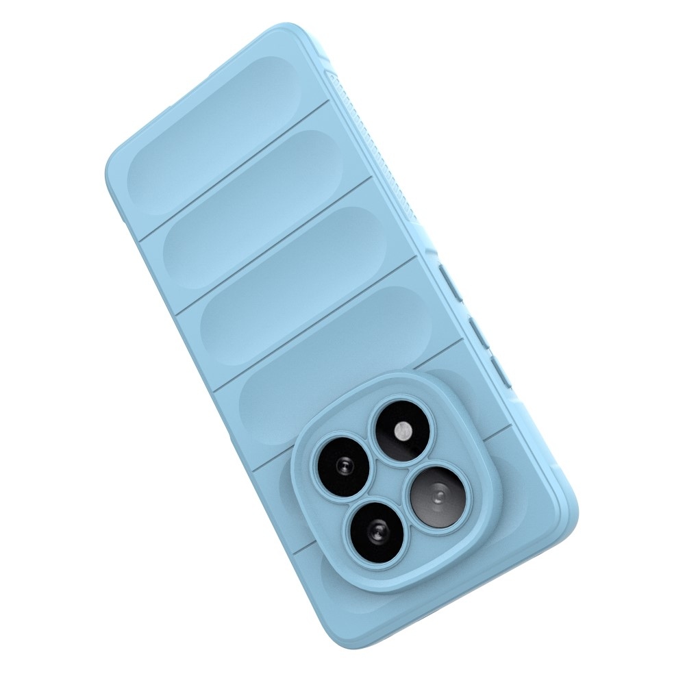 Rugg odolný gelový obal na Xiaomi Redmi Note 14 Pro+ 5G - světlemodrý