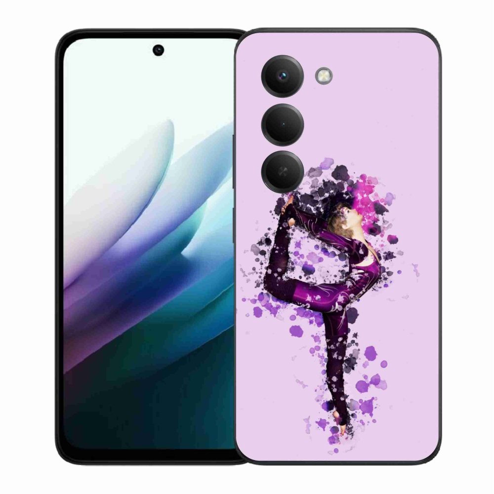 Gelový kryt mmCase na Xiaomi Redmi 15 4G/5G (171mm) - baletka