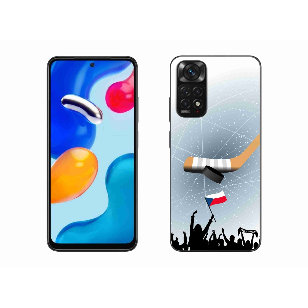 Gelový kryt mmCase na Xiaomi Redmi Note 11S 4G - fanoušci hokeje
