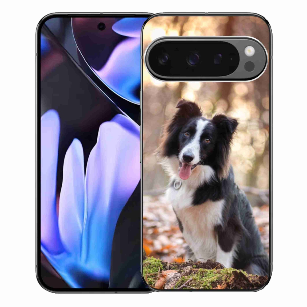Gelový obal mmCase na Google Pixel 9 Pro XL - border kolie 1