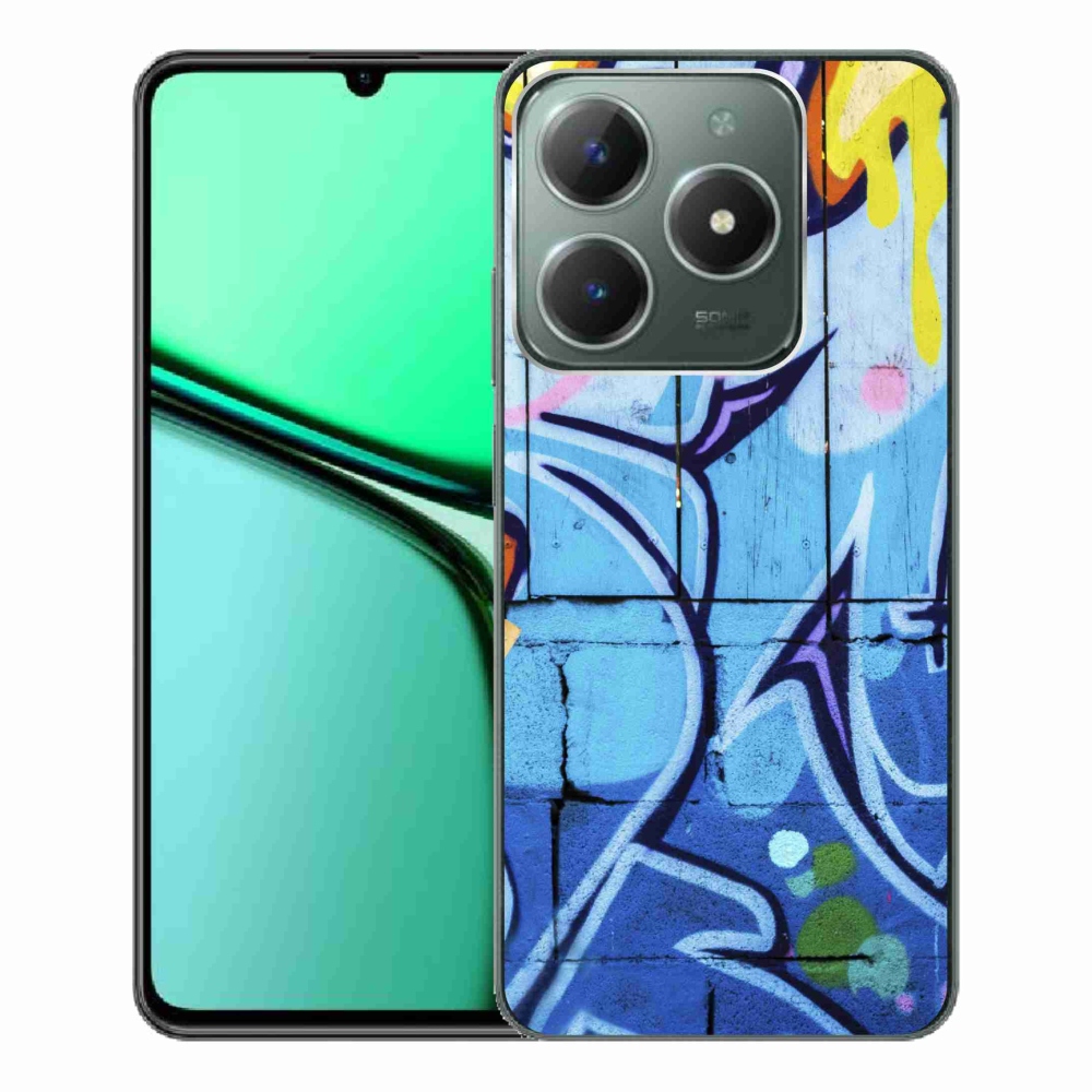 Gelový kryt mmCase na Realme C61 - graffiti