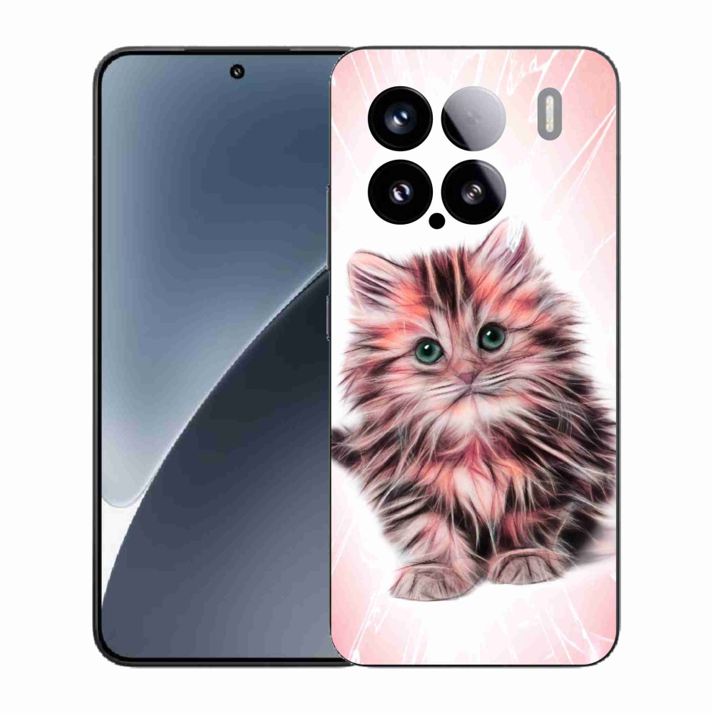 Gelový kryt mmCase na Xiaomi 15 - roztomilé kotě