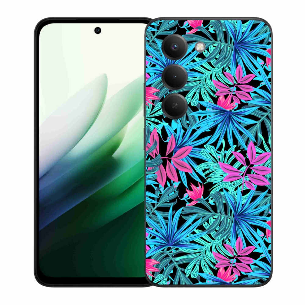 Gelový kryt mmCase na Xiaomi Redmi 15 5G (169mm) - květiny 3