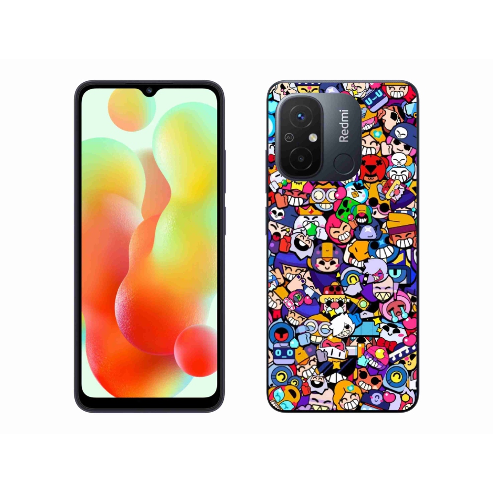 Gelový kryt mmCase na Xiaomi Redmi 12C - brawl stars 2