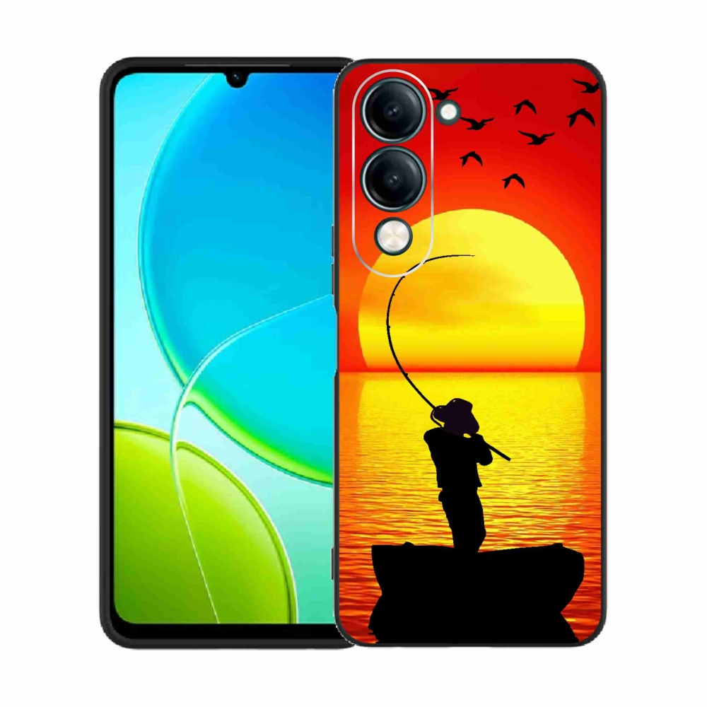 Gelový kryt mmCase na Vivo Y29s 5G - rybaření
