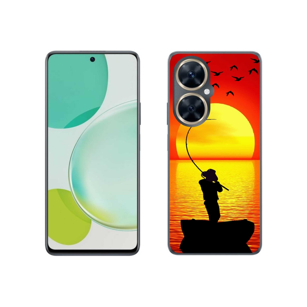 Gelový kryt mmCase na Huawei Nova 11i - rybaření