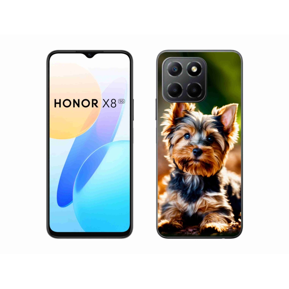 Gelový kryt mmCase na Honor X8 5G - jorkšír 10