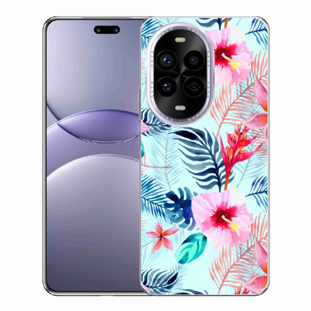 Gelový kryt mmCase na Huawei Nova 13 Pro 5G - květiny