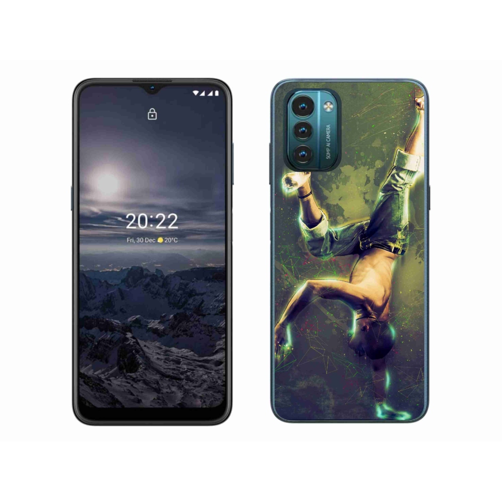 Gelový kryt mmCase na Nokia G11/G21 - breakdance