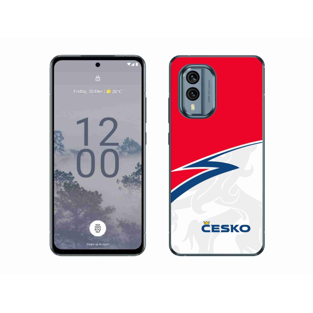 Gelový kryt mmCase na Nokia X30 5G - Česko