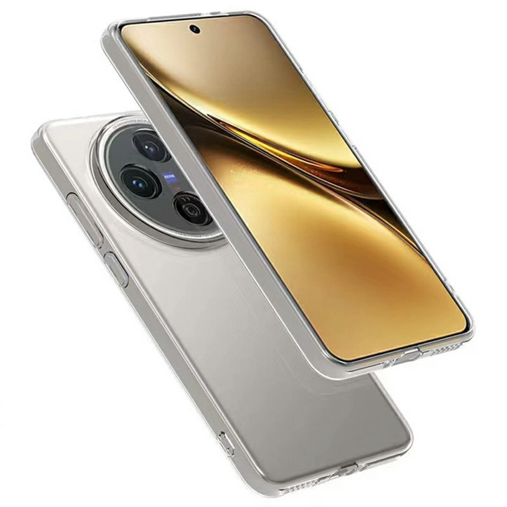 Průhledný gelový obal na Vivo X200 5G - průhledný