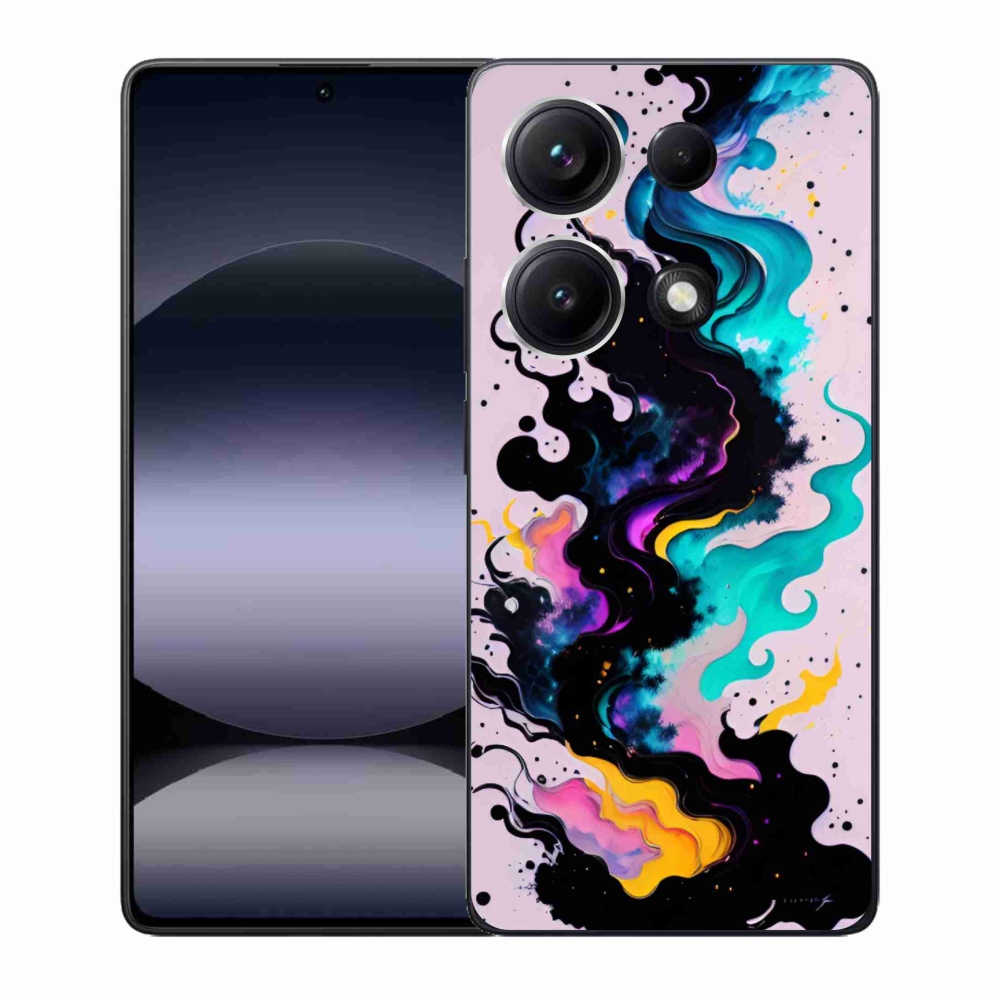 Gelový kryt mmCase na Xiaomi Redmi Note 14S - abstraktní motiv 4