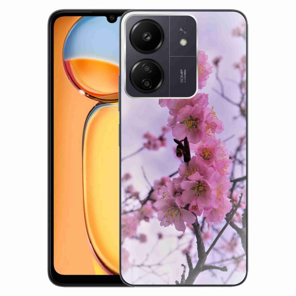 Gelový kryt mmCase na Xiaomi Poco C65/Redmi 13C - květiny 7