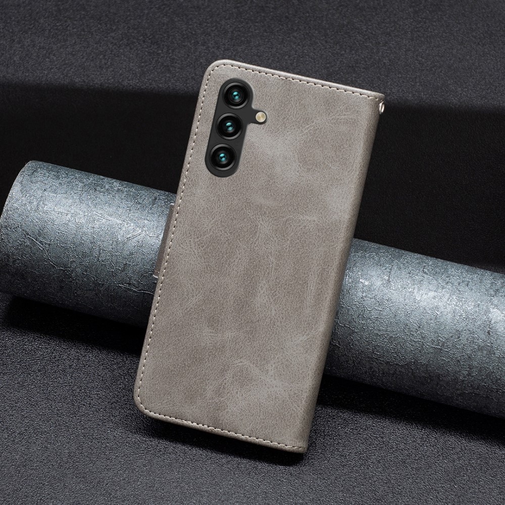 Case knížkové pouzdro na Samsung Galaxy A26 5G - šedé