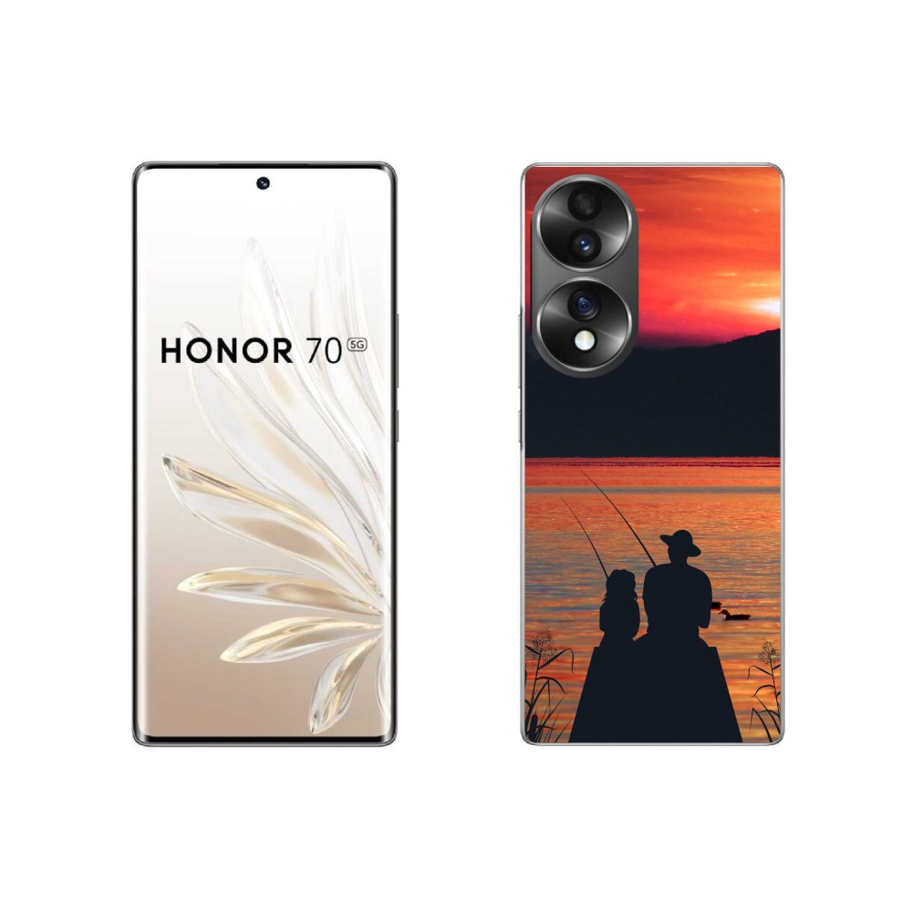 Gelový kryt mmCase na Honor 70 - rybaření 3