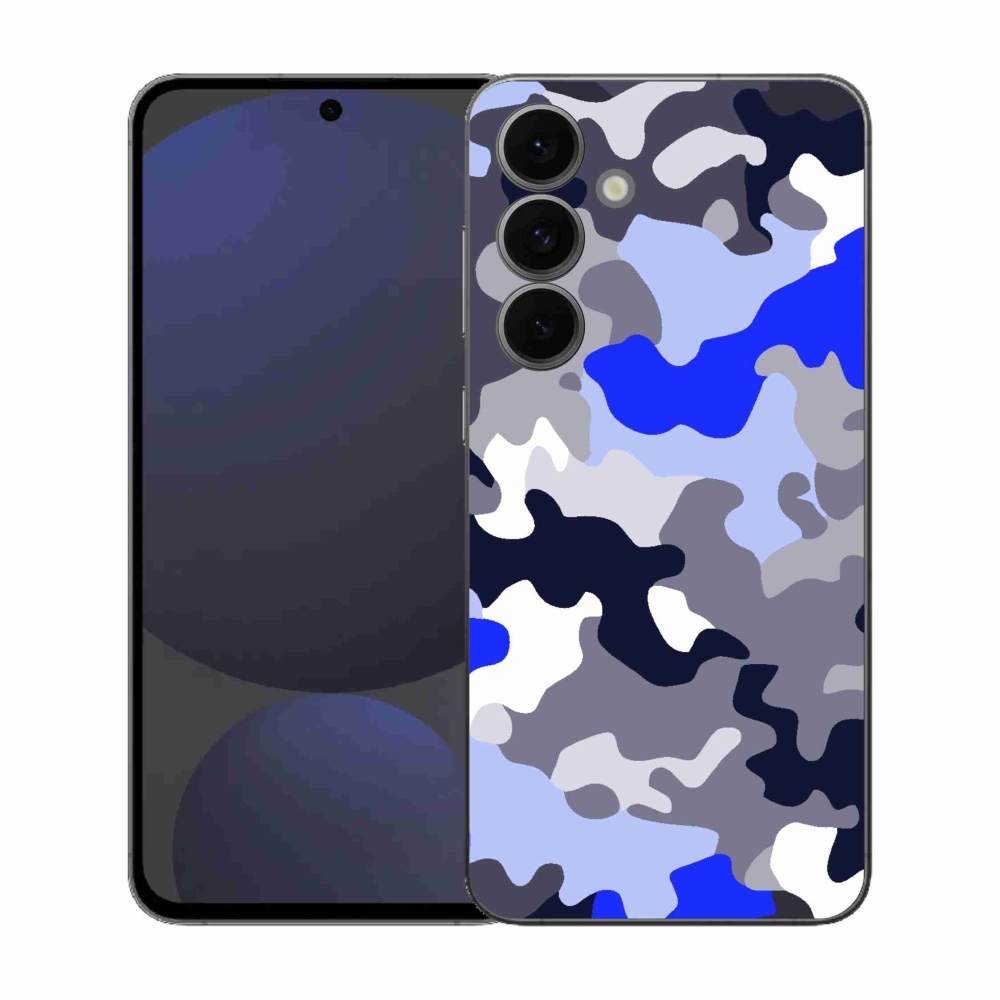 Gelový kryt mmCase na Samsung Galaxy S25 FE - maskáčový vzor 8