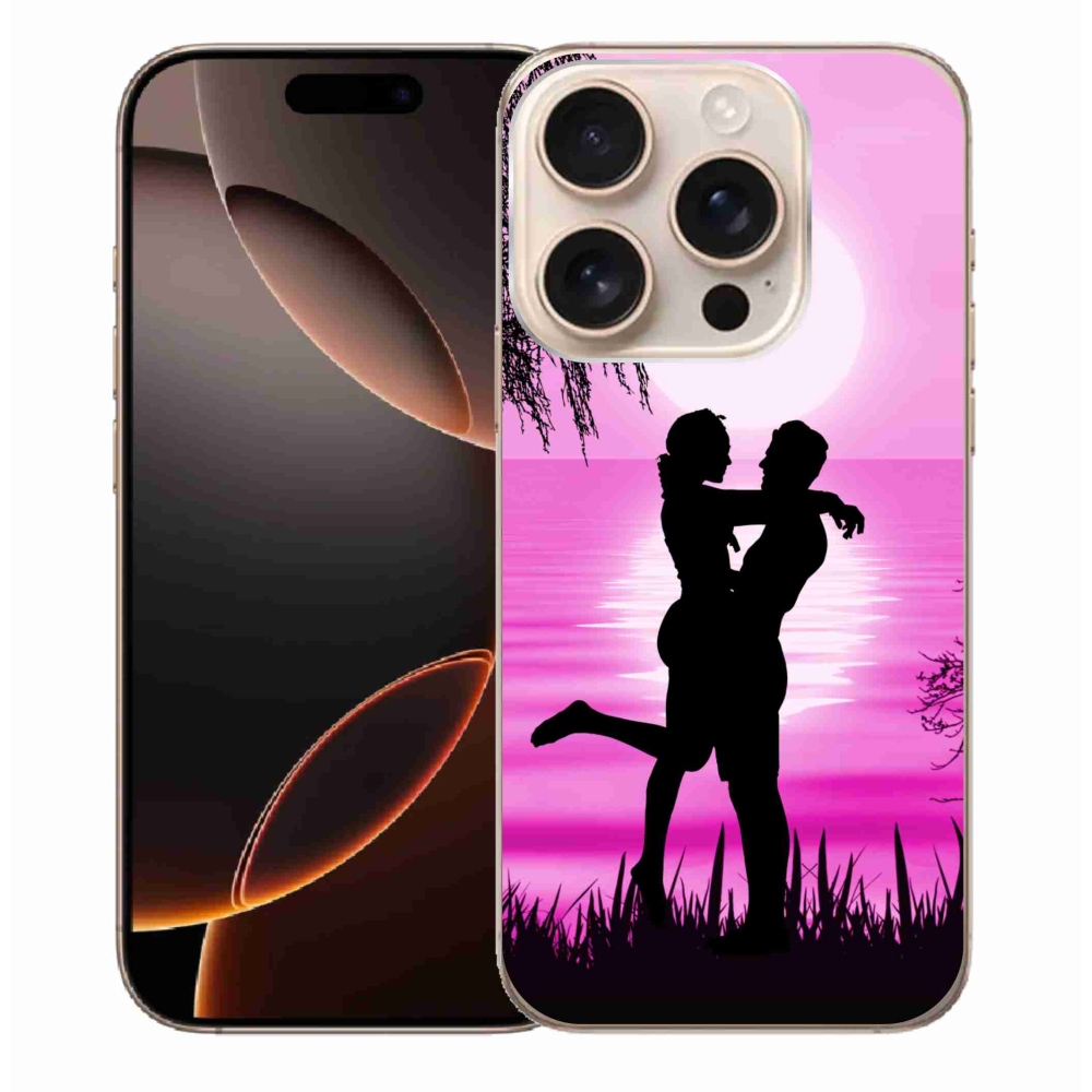 Gelový obal mmCase na iPhone 16 Pro Max - západ slunce