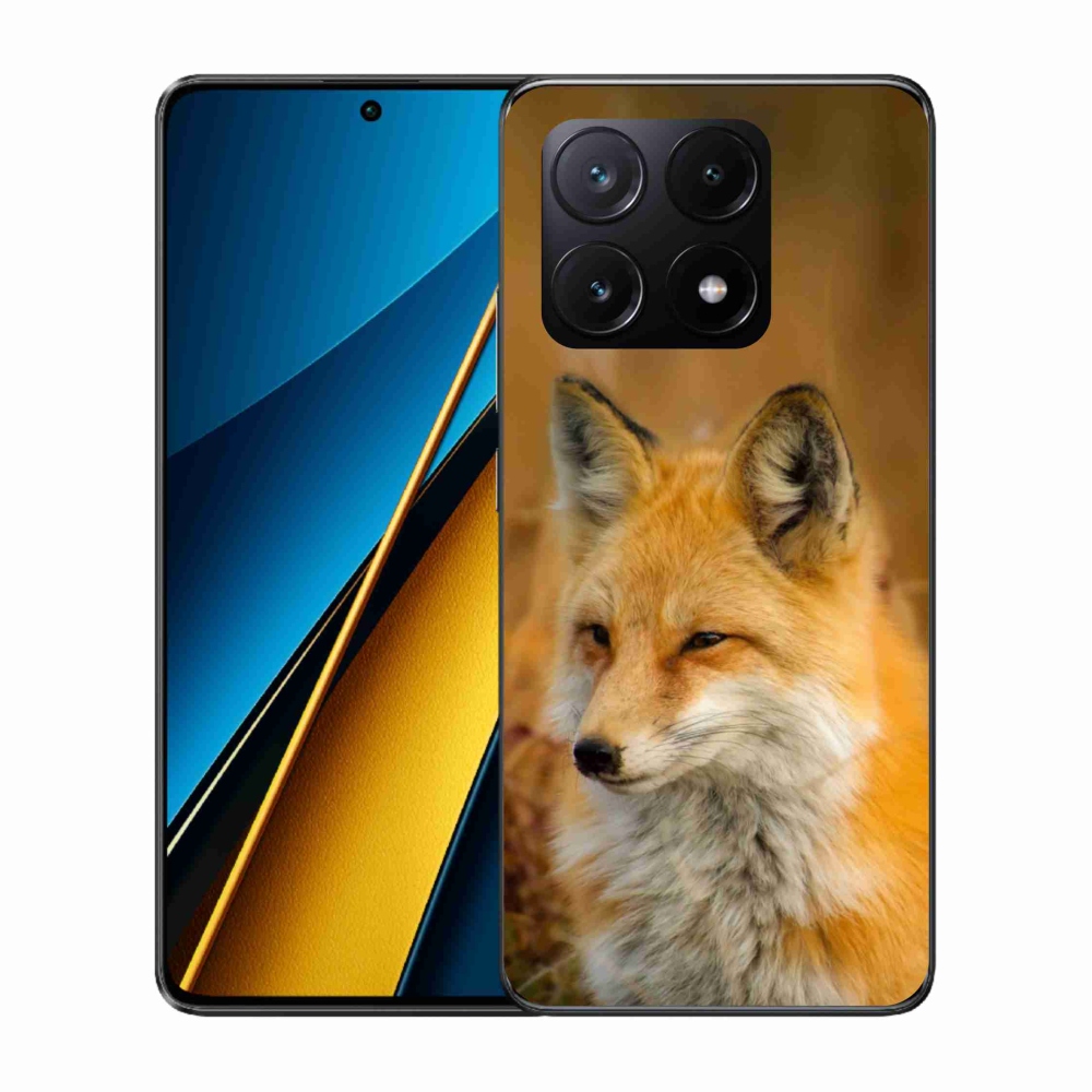 Gelový kryt mmCase na Xiaomi Poco X6 Pro 5G - liška