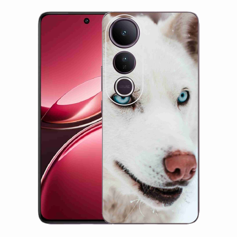 Gelový kryt mmCase na Vivo V50 Lite 4G/5G - psí pohled