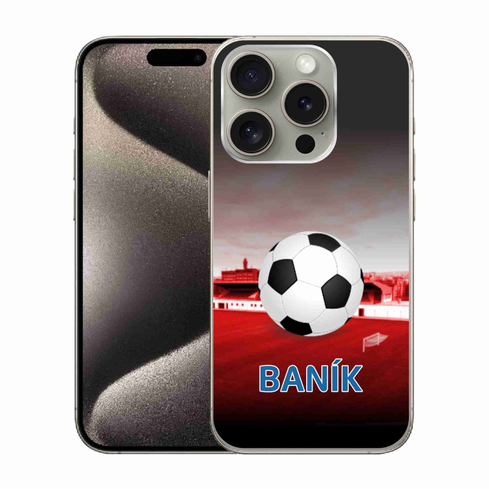 Gelový kryt mmCase na iPhone 15 Pro - baník 1