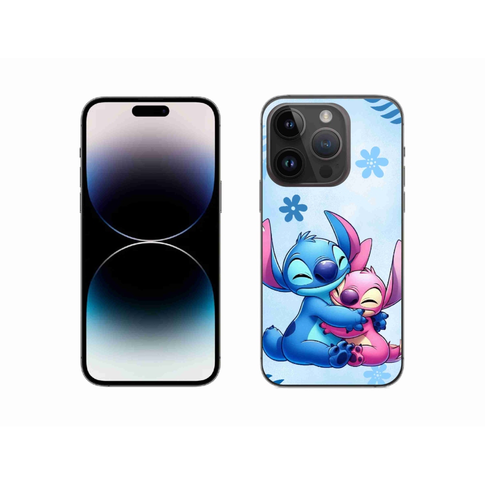 Gelový kryt mmCase na iPhone 14 Pro 6.1 - stitch 1