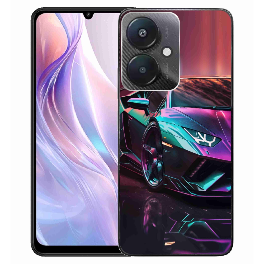 Gelový kryt mmCase na Xiaomi Redmi 13C 5G - auto 8