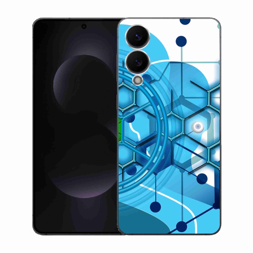 Gelový kryt mmCase na Samsung Galaxy S25 Edge - abstraktní vzor 2
