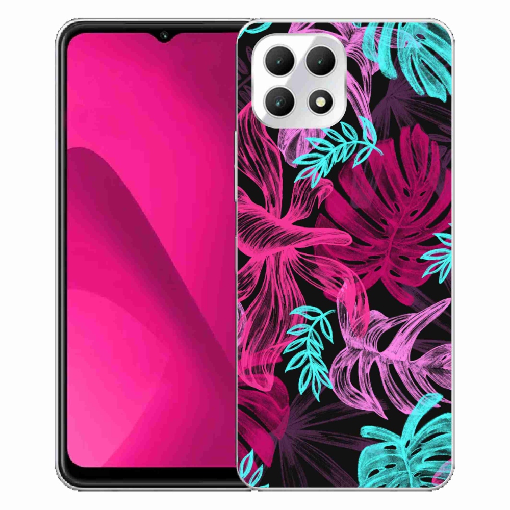 Gelový kryt mmCase na T-Mobile T Phone 2 - květiny 1