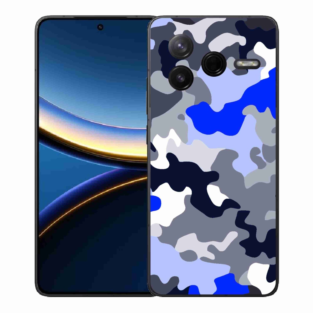 Gelový kryt mmCase na Xiaomi Poco F7 Pro - maskáčový vzor 8