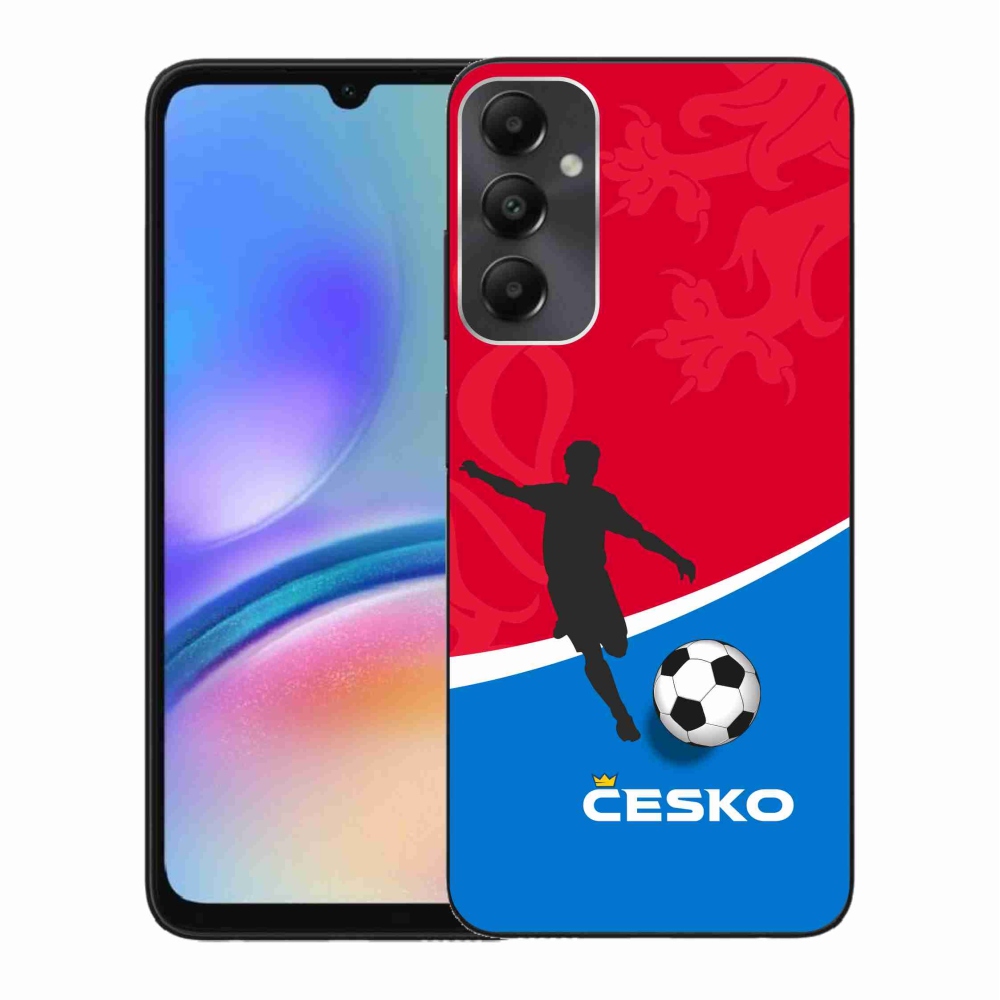 Gelový kryt mmCase na Samsung Galaxy A05s - fotbal Česko