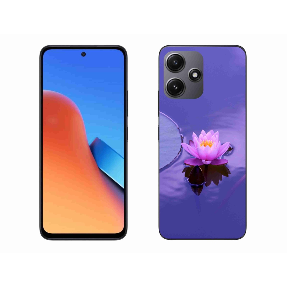 Gelový obal mmCase na Xiaomi Redmi 12 5G - květ na hladině