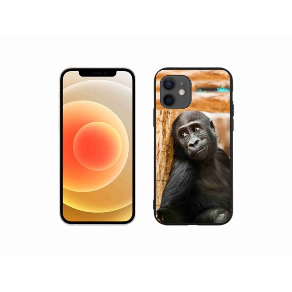 Gelový kryt mmCase na iPhone 12 mini - gorila
