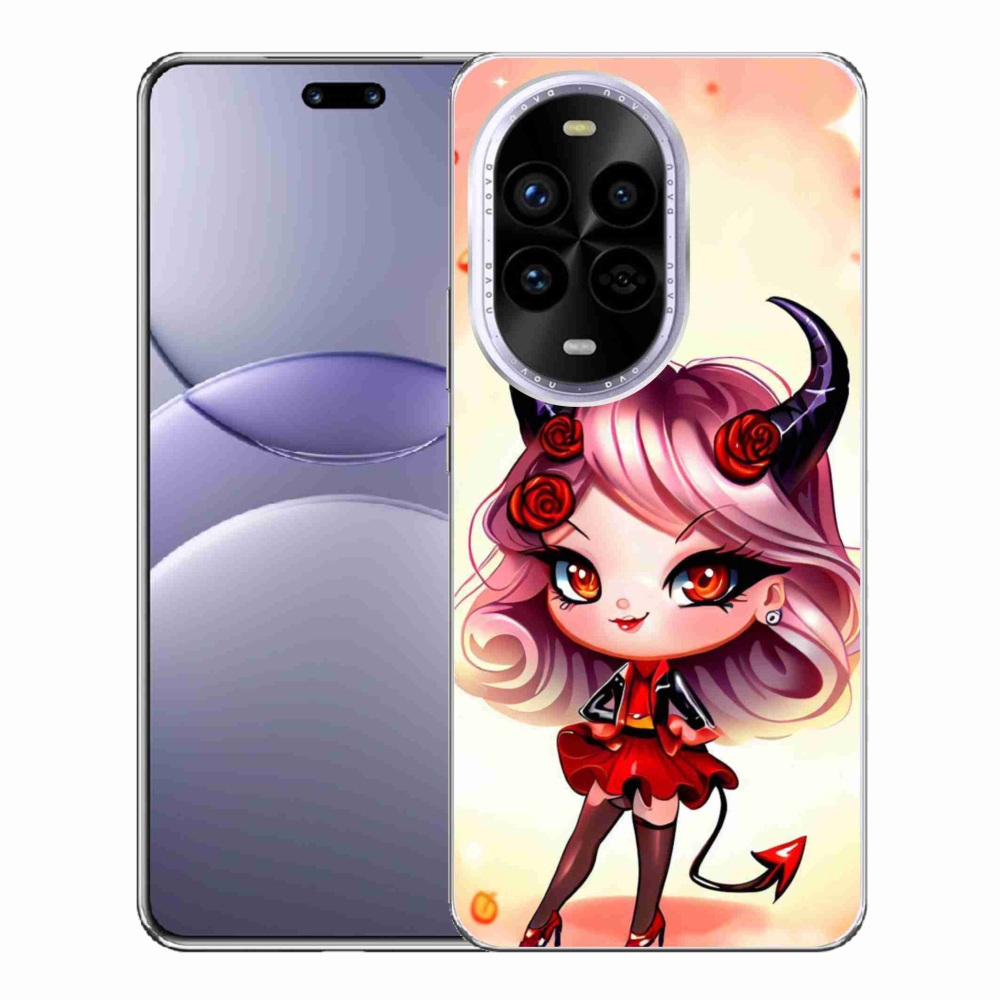 Gelový kryt mmCase na Huawei Nova 13 Pro 5G - kreslená čertice