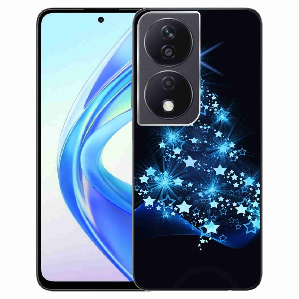 Gelový kryt mmCase na Honor X7b/Honor 90 Smart - vánoční stromek