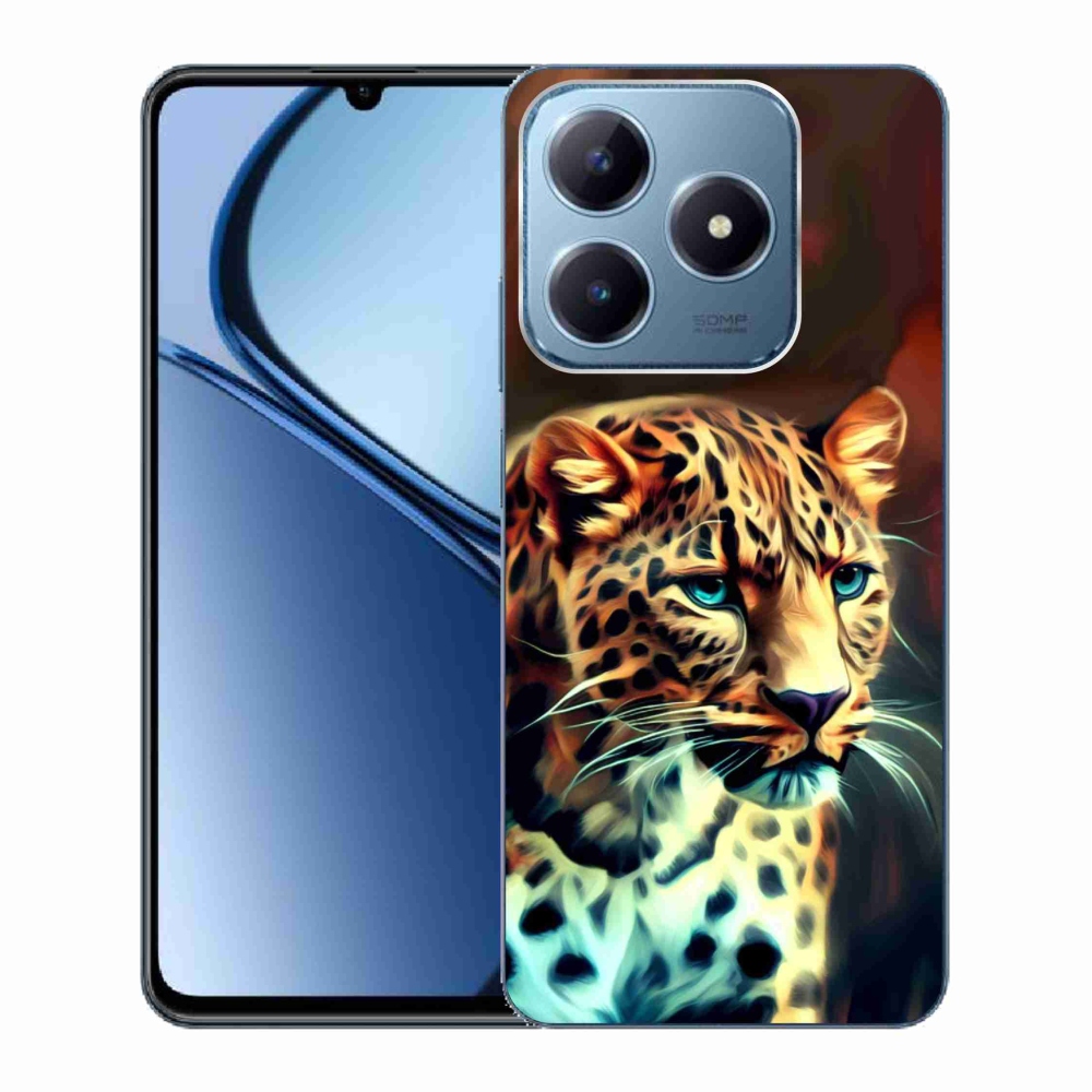 Gelový kryt mmCase na Realme C63 - leopard