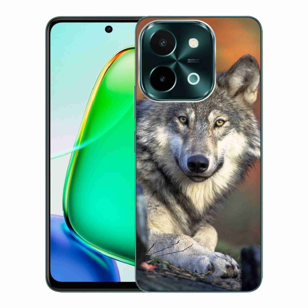 Gelový obal mmCase na Vivo Y28 - vlk