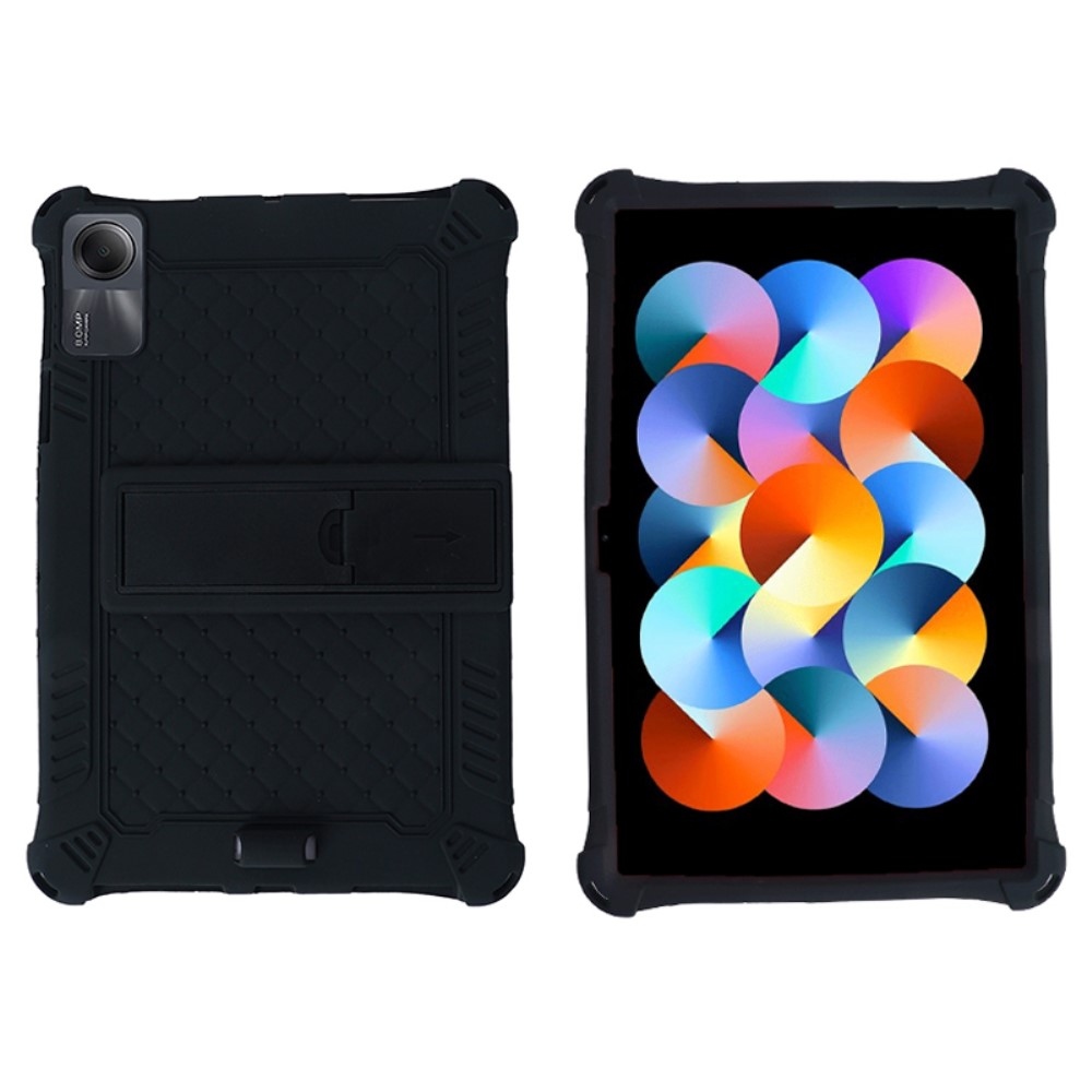 Silikonový kryt s popruhem na Xiaomi Redmi Pad SE - černý