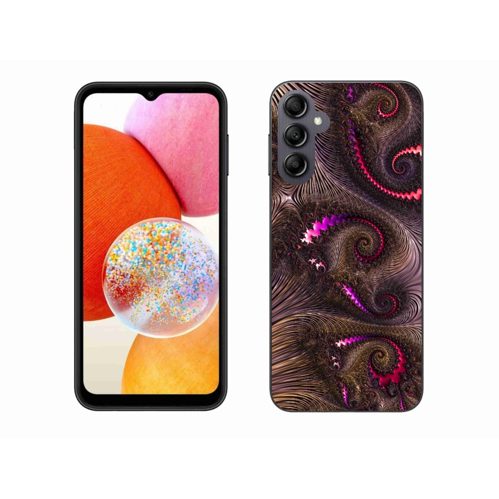 Gelový kryt mmCase na Samsung Galaxy A14 4G/5G - abstraktní motiv 24