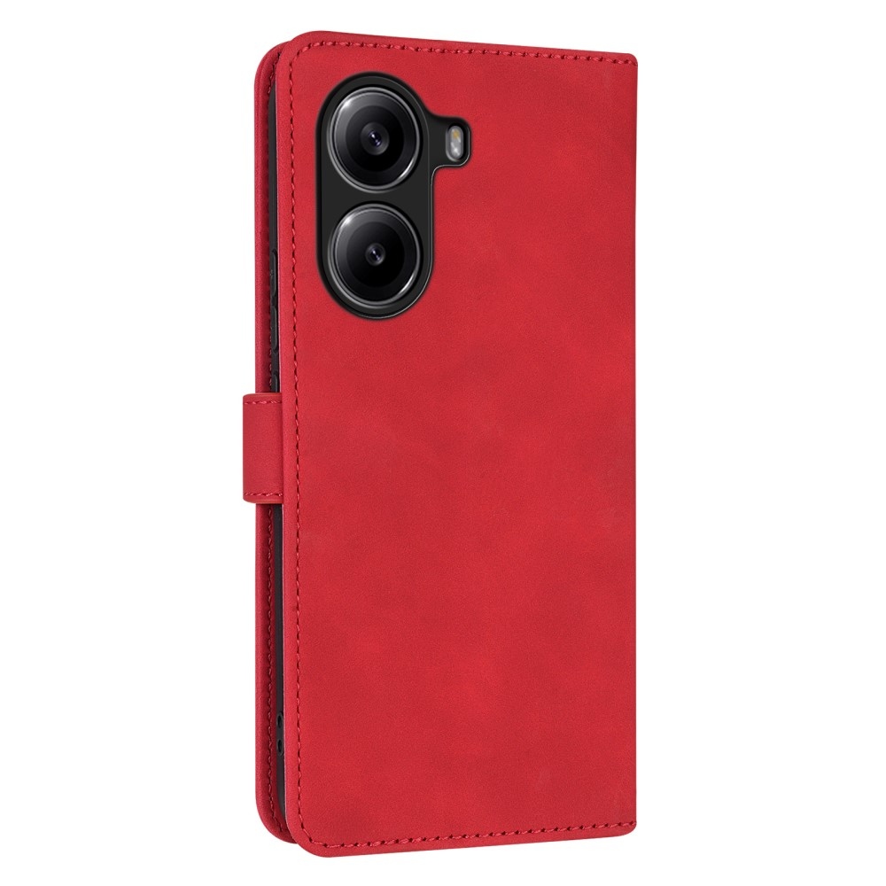AZNS Case knížkové pouzdro na Xiaomi Poco X7 Pro 5G - červené