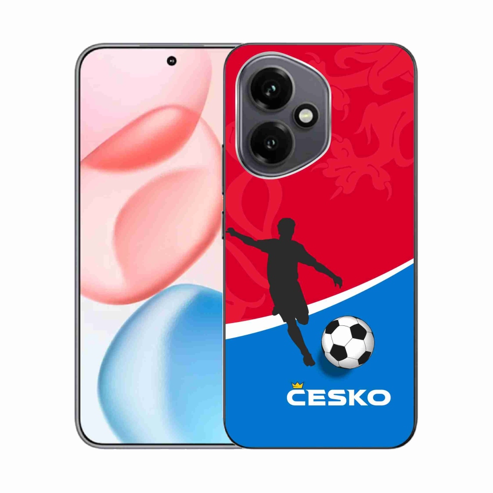 Gelový kryt mmCase na Honor 400 - fotbal Česko