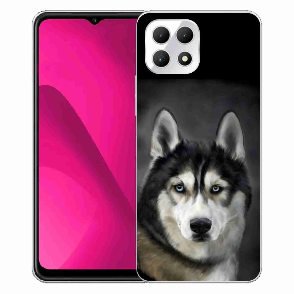 Gelový kryt mmCase na T-Mobile T Phone 2 - husky