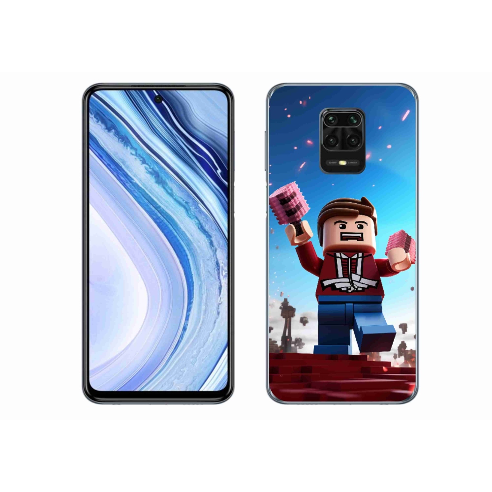 Gelový kryt mmCase na Xiaomi Redmi Note 9S - roblox 2